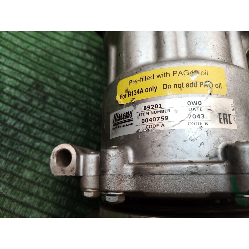 Recambio de compresor aire acondicionado para peugeot 307 cc (3b) 2.0 hdi 135 referencia OEM IAM   