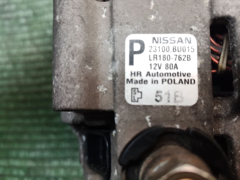Recambio de alternador para nissan almera tino (v10) 1.8 referencia OEM IAM   