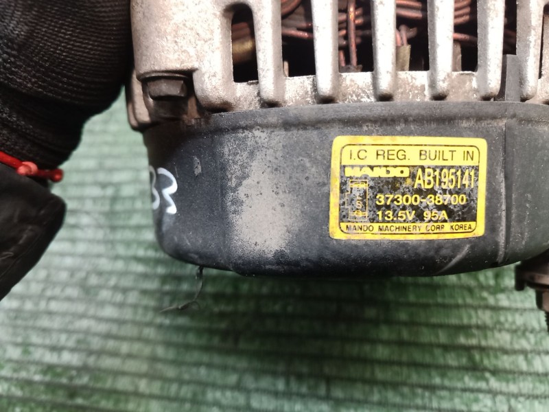 Recambio de alternador para hyundai trajet (fo) 2.0 gls referencia OEM IAM 3730038700 3730038700 3730038700