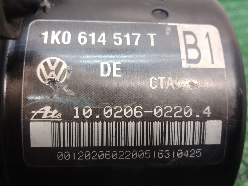Recambio de abs para volkswagen touran (1t1, 1t2) 2.0 tdi 16v referencia OEM IAM 1K0614517T 2IH6B118F5 1K0907379AA