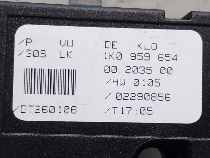 Recambio de sensor para volkswagen touran (1t1, 1t2) 2.0 tdi 16v referencia OEM IAM 1K0959654 02290856 00203500