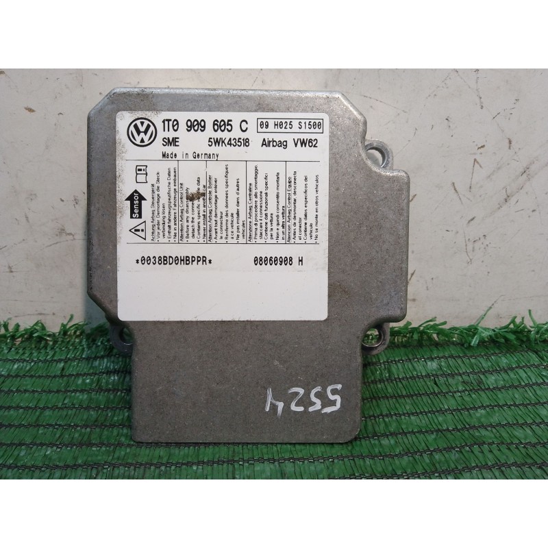 Recambio de centralita airbag para volkswagen touran (1t1, 1t2) 2.0 tdi 16v referencia OEM IAM   