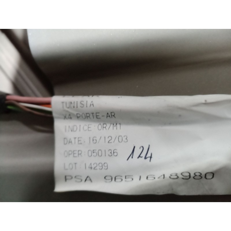 Recambio de puerta trasera derecha para citroën c5 i (dc_) 2.0 hdi (dcrhzb, dcrhze) referencia OEM IAM   