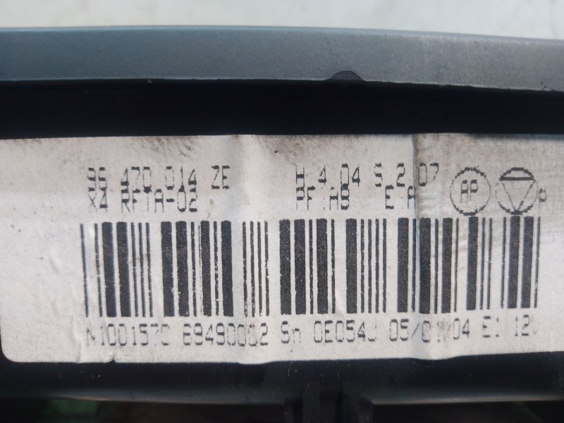 Recambio de mando climatizador para citroën c5 i (dc_) 2.0 hdi (dcrhzb, dcrhze) referencia OEM IAM 96470014ZE  