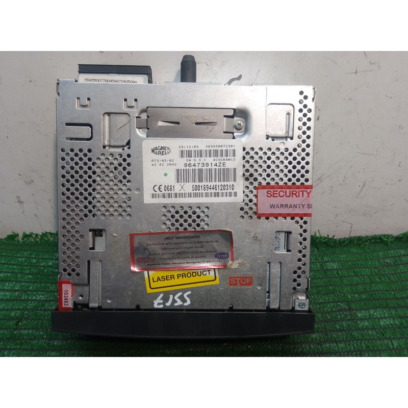 Recambio de sistema audio / radio cd para citroën c5 i (dc_) 2.0 hdi (dcrhzb, dcrhze) referencia OEM IAM 96473914  