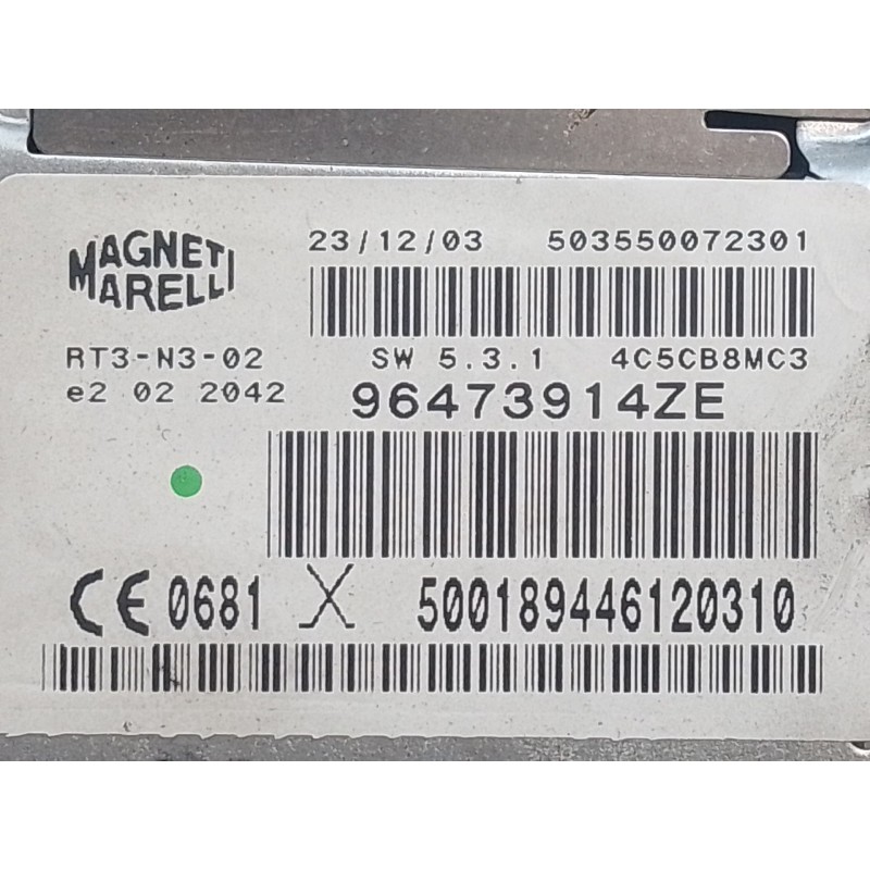 Recambio de sistema audio / radio cd para citroën c5 i (dc_) 2.0 hdi (dcrhzb, dcrhze) referencia OEM IAM 96473914  