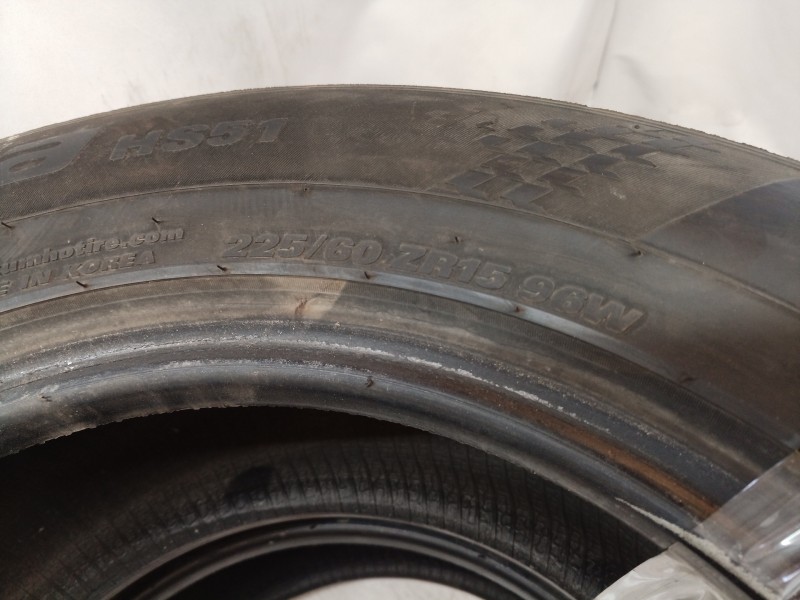 Recambio de neumaticos para » otros... zoe renault zoe ( 2014 ) referencia OEM IAM 225601591W KUMHO 225/60/15 91W (2619)