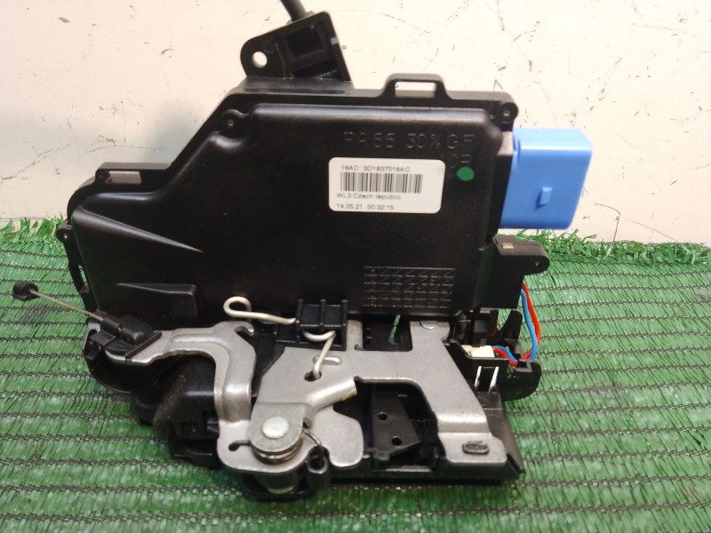 Recambio de cerradura puerta delantera derecha para volkswagen touran (1t1, 1t2) 2.0 tdi 16v referencia OEM IAM 3D1837016AC 3D18