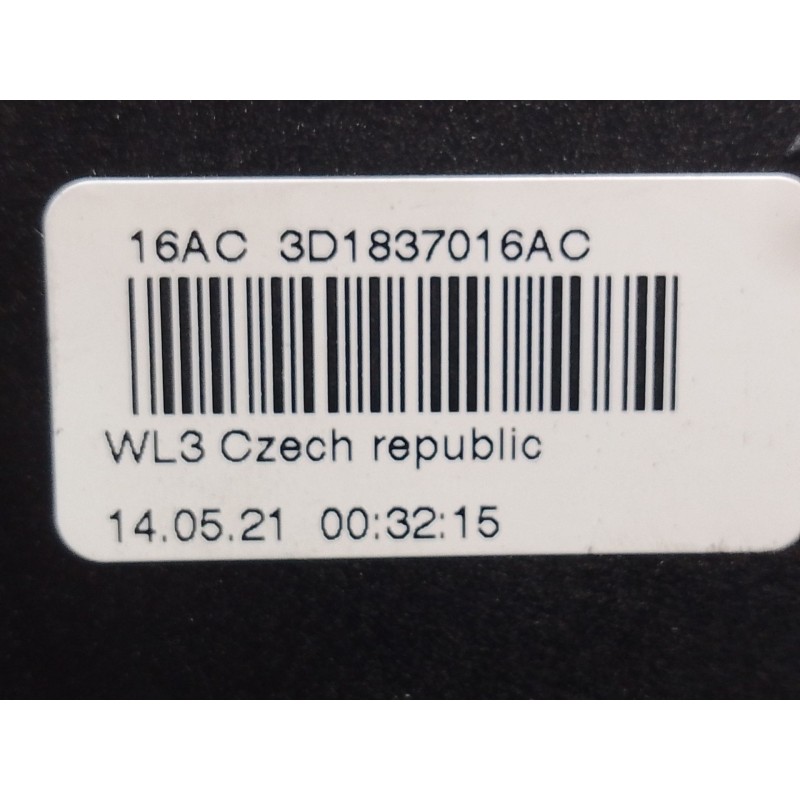 Recambio de cerradura puerta delantera derecha para volkswagen touran (1t1, 1t2) 2.0 tdi 16v referencia OEM IAM 3D1837016AC 3D18