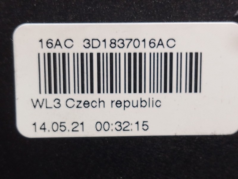 Recambio de cerradura puerta delantera derecha para volkswagen touran (1t1, 1t2) 2.0 tdi 16v referencia OEM IAM 3D1837016AC 3D18