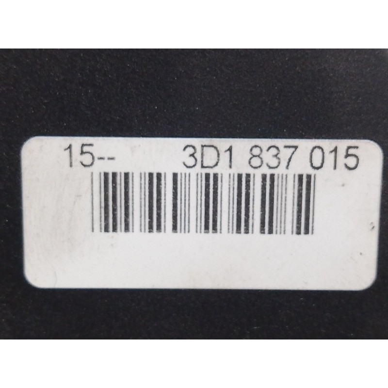 Recambio de cerradura puerta delantera izquierda para volkswagen touran (1t1, 1t2) 2.0 tdi 16v referencia OEM IAM 3D1837015 3D18