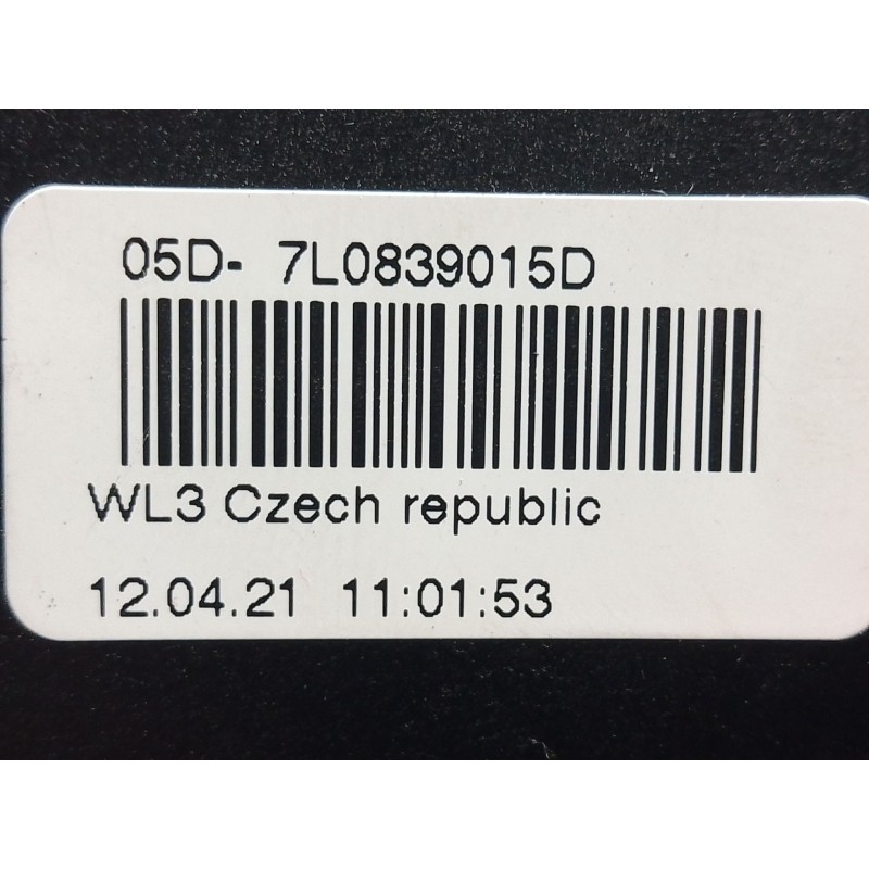 Recambio de cerradura puerta trasera izquierda para volkswagen touran (1t1, 1t2) 2.0 tdi 16v referencia OEM IAM 7L0839015D 7L083