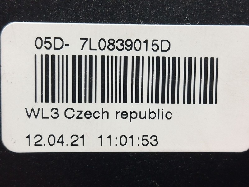 Recambio de cerradura puerta trasera izquierda para volkswagen touran (1t1, 1t2) 2.0 tdi 16v referencia OEM IAM 7L0839015D 7L083
