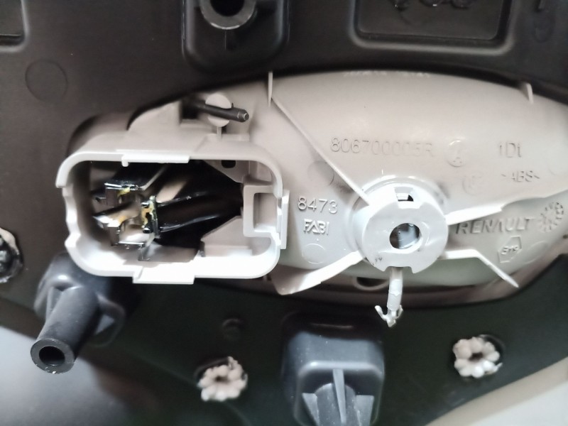 Recambio de guarnecido puerta trasera derecha para renault zoe 2014 referencia OEM IAM   