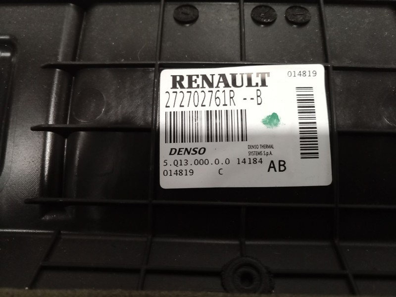 Recambio de calefaccion entera normal para renault zoe 2014 referencia OEM IAM   