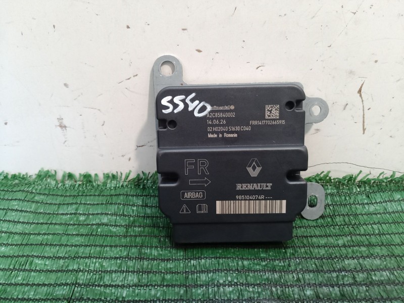 Recambio de centralita airbag para renault zoe 2014 referencia OEM IAM 985104074R 985104074R 985104074R