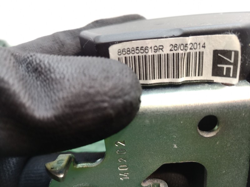 Recambio de cinturon seguridad delantero izquierdo para renault zoe 2014 referencia OEM IAM 868855619R 868855619R 868855619R