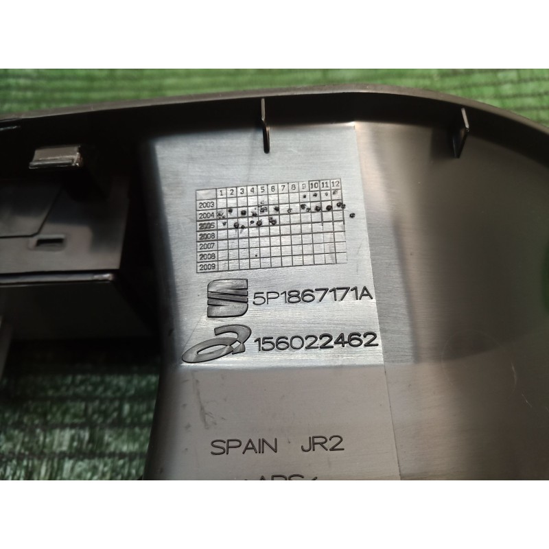 Recambio de mando elevalunas delantero izquierdo para seat altea (5p1) 1.9 tdi referencia OEM IAM   