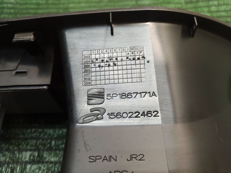 Recambio de mando elevalunas delantero izquierdo para seat altea (5p1) 1.9 tdi referencia OEM IAM   