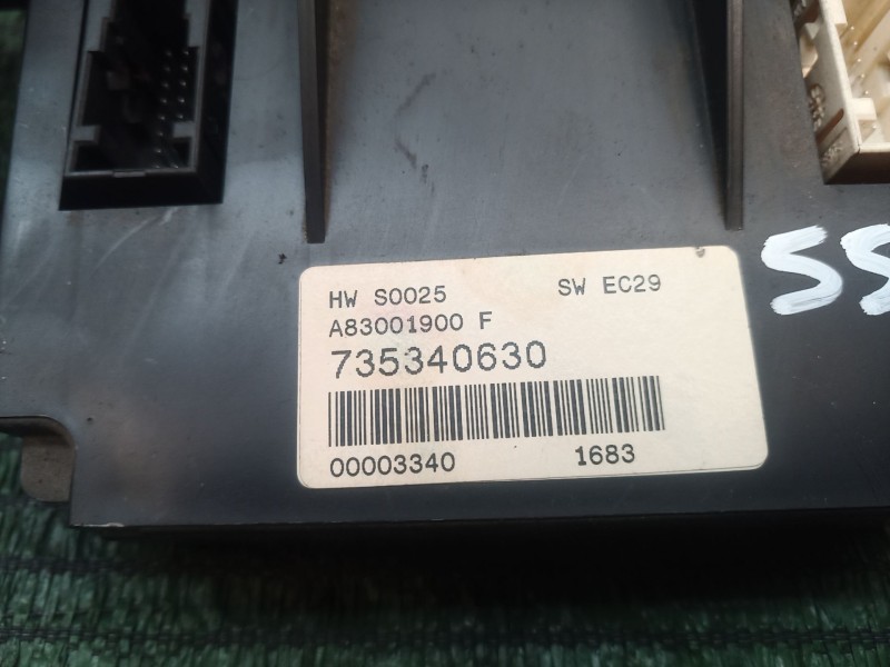 Recambio de mando climatizador para fiat punto (188_) 1.4 referencia OEM IAM   