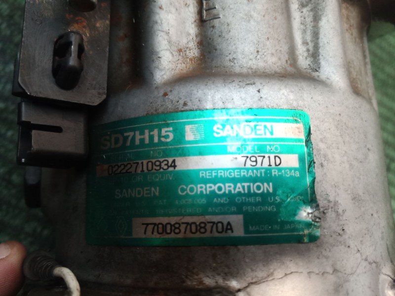 Recambio de compresor aire acondicionado para peugeot 206 berlina xs referencia OEM IAM   