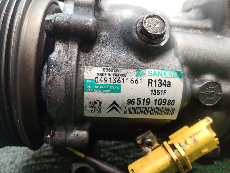 Recambio de compresor aire acondicionado para citroën c4 berlina referencia OEM IAM   