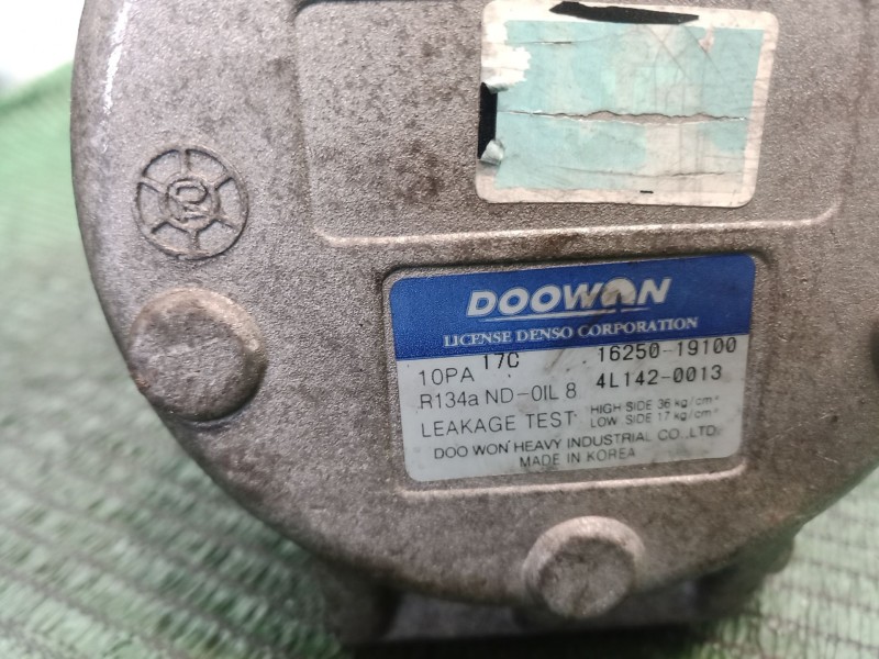 Recambio de compresor aire acondicionado para kia carens referencia OEM IAM   