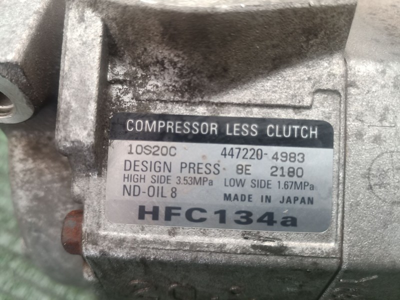 Recambio de compresor aire acondicionado para chrysler voyager (rg) referencia OEM IAM   