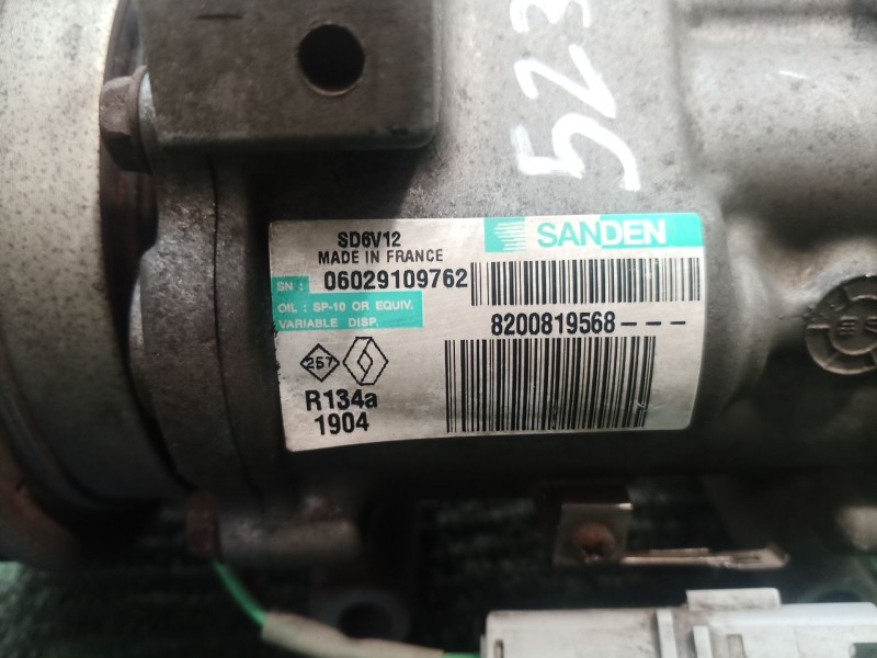 Recambio de compresor aire acondicionado para renault clio iii 1.2 16v referencia OEM IAM   