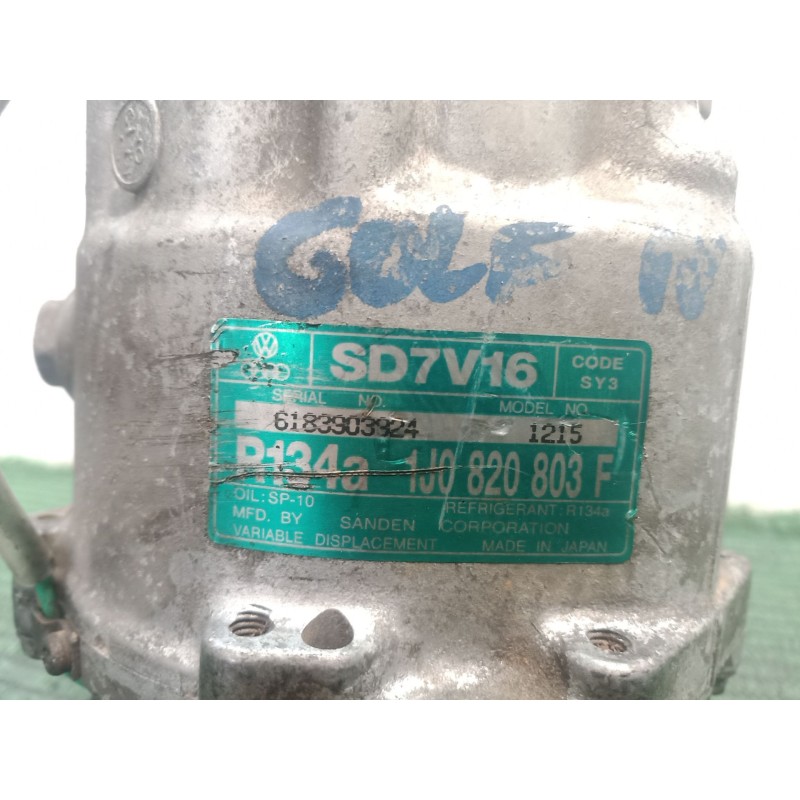 Recambio de compresor aire acondicionado para volkswagen bora berlina (1j2) highline referencia OEM IAM 1J0820803 1J0820803 1J08