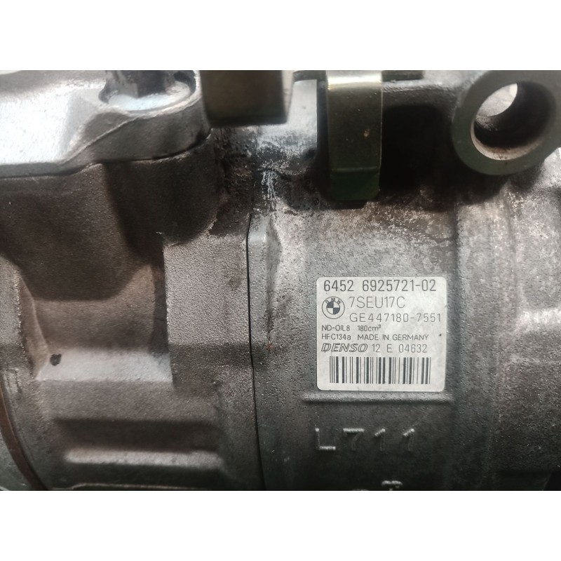 Recambio de compresor aire acondicionado para bmw serie 7 (e65/e66) 6.0 cat referencia OEM IAM   