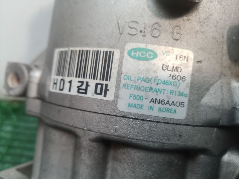Recambio de compresor aire acondicionado para kia cee´d referencia OEM IAM   