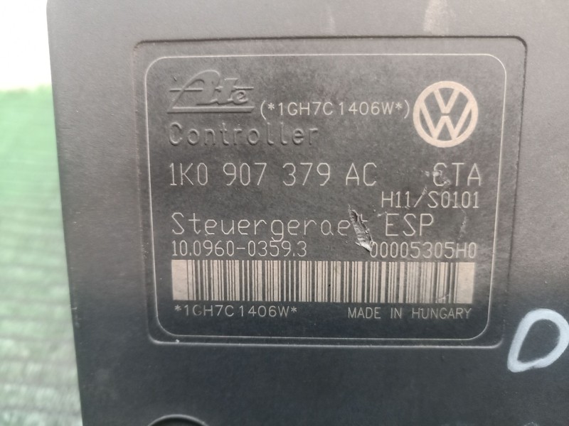 Recambio de abs para volkswagen golf v berlina (1k1) highline referencia OEM IAM   