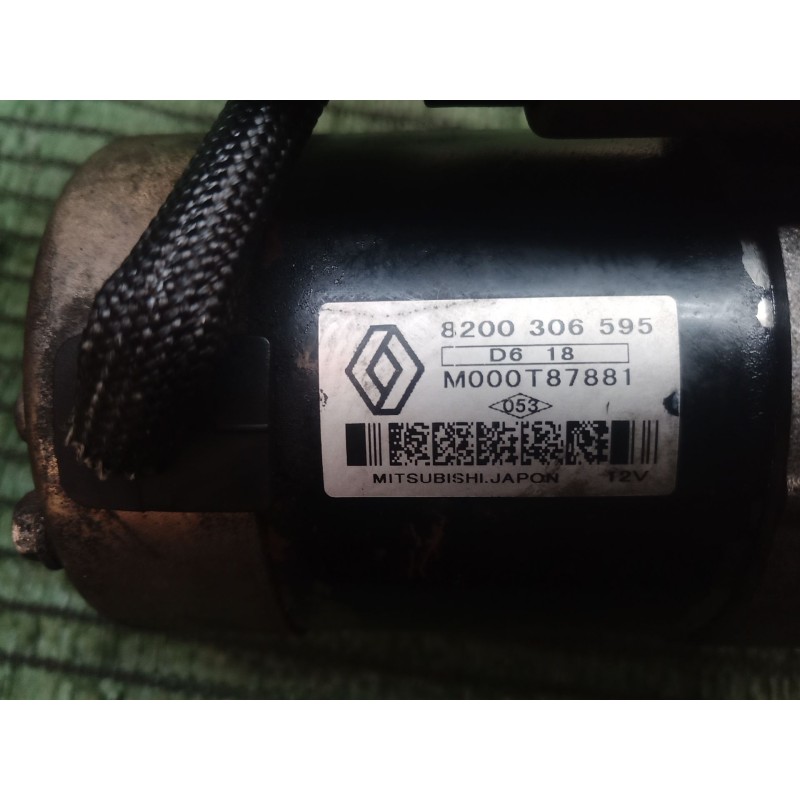 Recambio de motor arranque para renault megane ii coupe/cabrio authentique referencia OEM IAM   