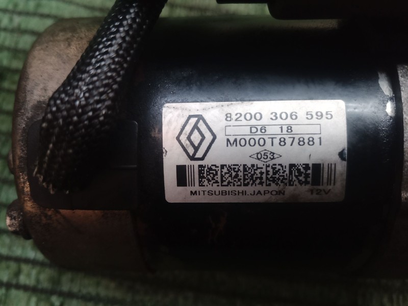 Recambio de motor arranque para renault megane ii coupe/cabrio authentique referencia OEM IAM   