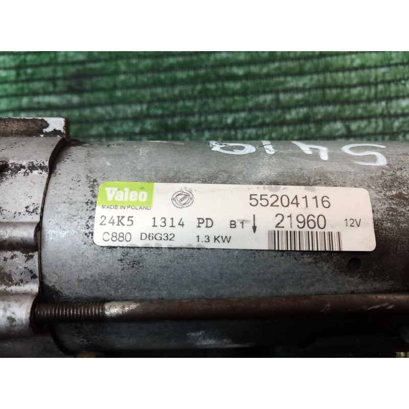 Recambio de motor arranque para fiat punto (199_) 1.3 d multijet referencia OEM IAM   