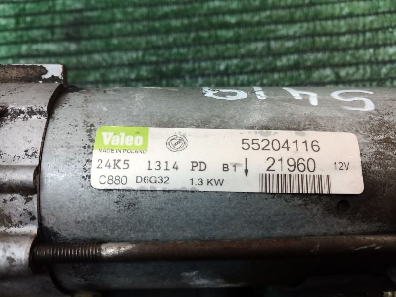 Recambio de motor arranque para fiat punto (199_) 1.3 d multijet referencia OEM IAM   