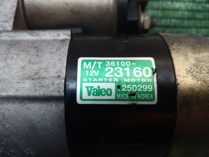 Recambio de motor arranque para hyundai tucson (jm) 2,0 classic 4x2 referencia OEM IAM   