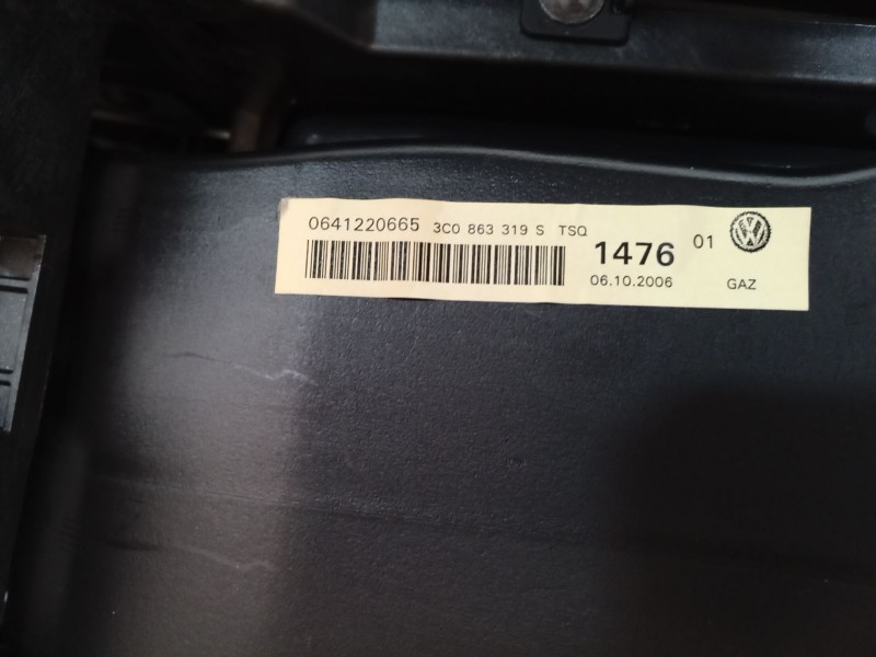 Recambio de consola central trasera para volkswagen passat b6 (3c2) 2.0 tdi referencia OEM IAM   