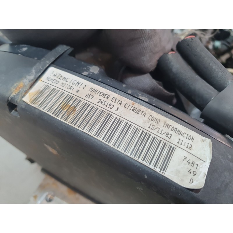 Recambio de motor completo para seat ibiza iii (6l1) 1.9 sdi referencia OEM IAM ASY ASY ASY