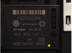 Recambio de motor elevalunas delantero derecho para volkswagen passat b6 (3c2) 2.0 tdi referencia OEM IAM 1K0959792L 974629102 F