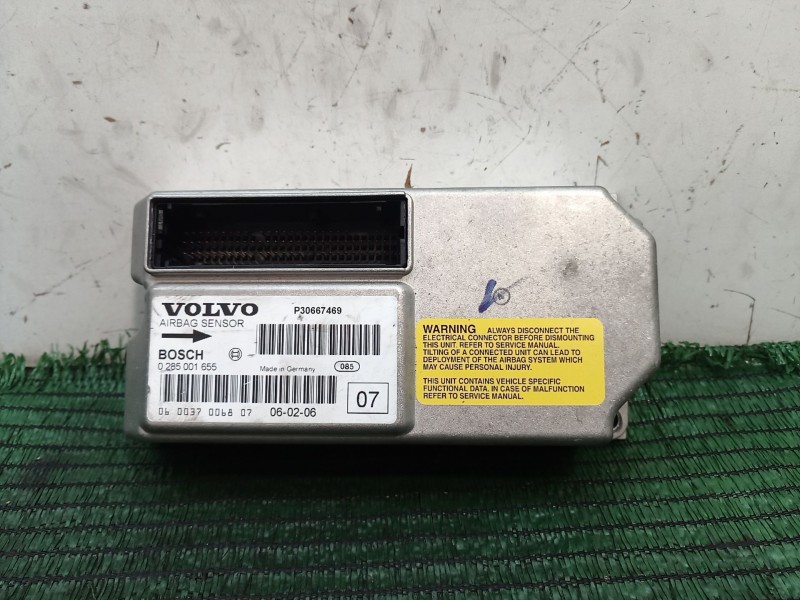 Recambio de centralita airbag para volvo s60 berlina 2.4 diesel cat referencia OEM IAM 0285001655 0285001655 0285001655