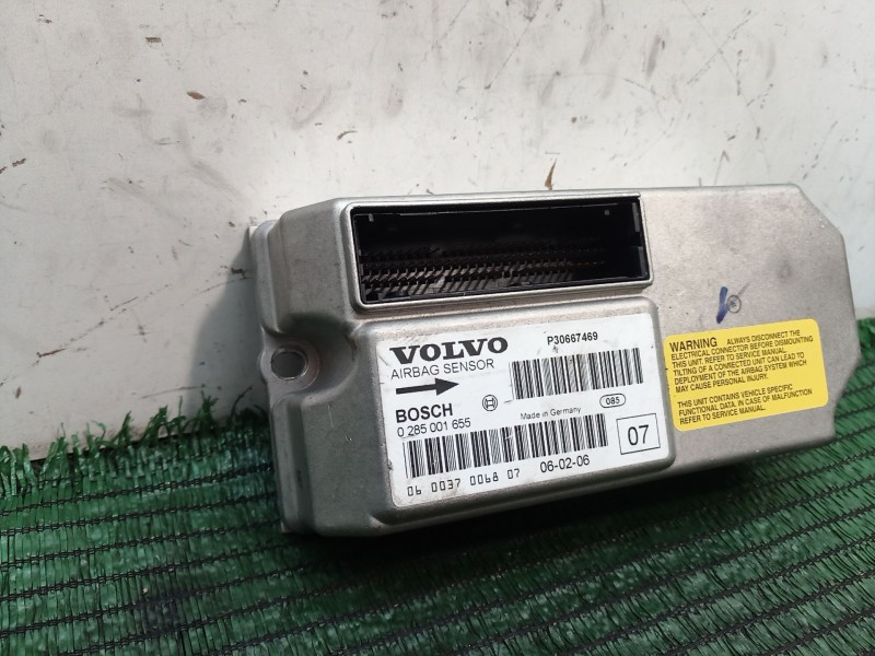 Recambio de centralita airbag para volvo s60 berlina 2.4 diesel cat referencia OEM IAM 0285001655 0285001655 0285001655