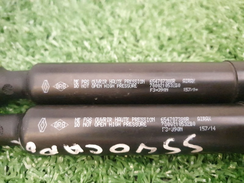 Recambio de amortiguadores capo para renault zoe 2014 referencia OEM IAM 654707388R 654707388R 654707388R