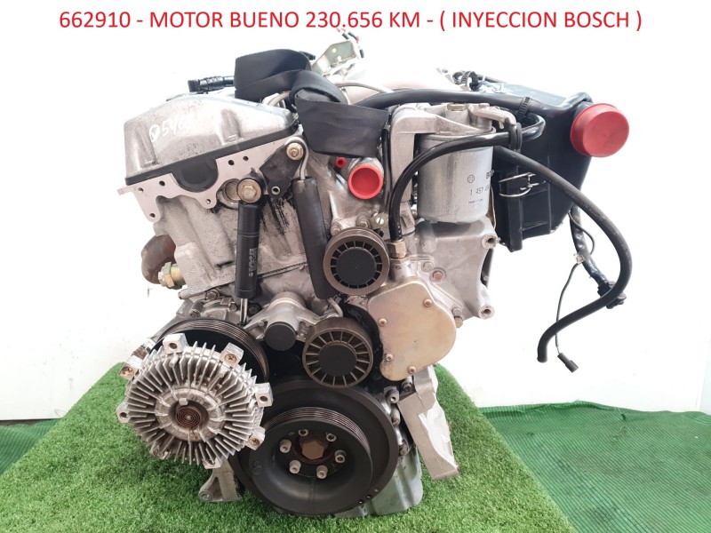 Recambio de motor completo para ssangyong musso (fj) 2.9 d referencia OEM IAM 662910 662910 662910