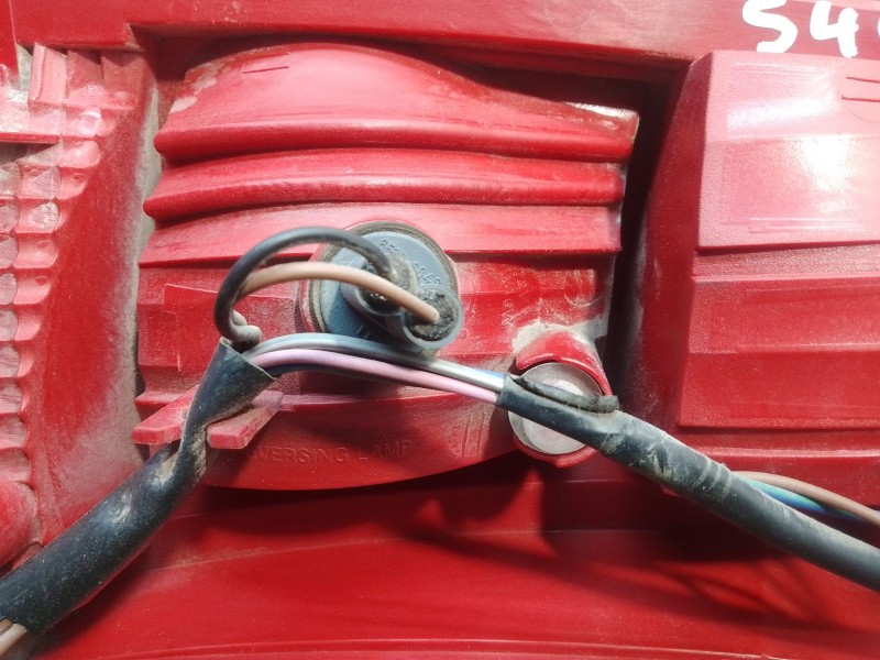 Recambio de piloto trasero derecho para tata indica 1.4 elegance referencia OEM IAM 11956S102 11956S102 6537