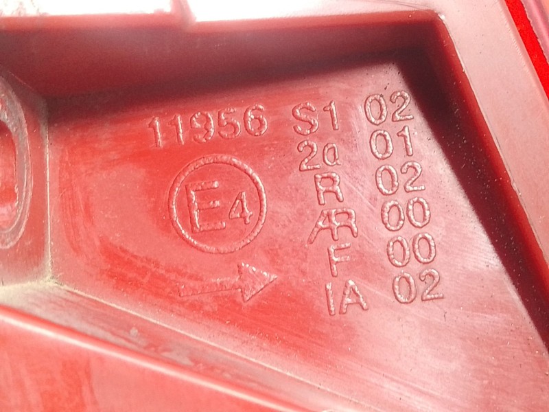 Recambio de piloto trasero derecho para tata indica 1.4 elegance referencia OEM IAM 11956S102 11956S102 6537