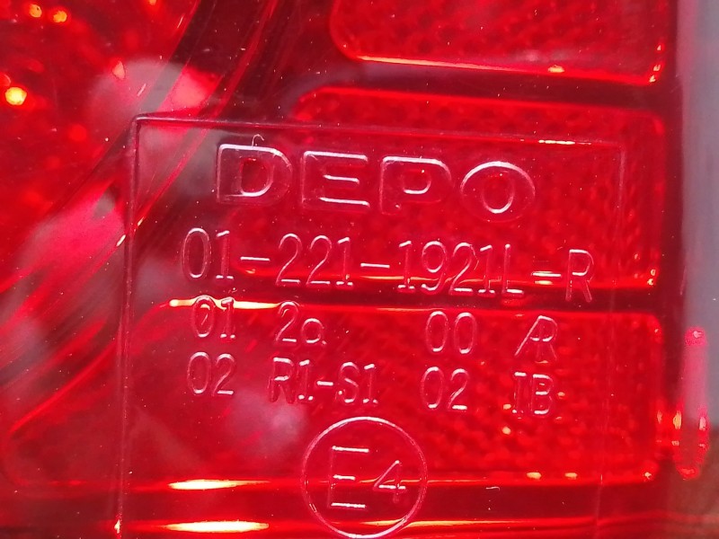 Recambio de piloto trasero izquierdo para hyundai atos (mx) 1.1 referencia OEM IAM 082211921 082211921 012211921