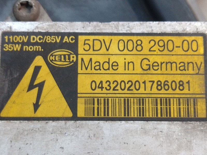 Recambio de faro xenon derecho para nissan primera (p12) 2.2 di referencia OEM IAM 23763800 237598 237640