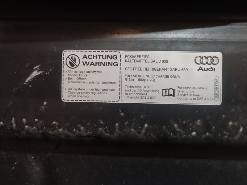 Recambio de capot para audi a4 berlina (8e) 1.9 tdi (96kw) referencia OEM IAM 8E0010170F 8E0010170F 8E0010170F